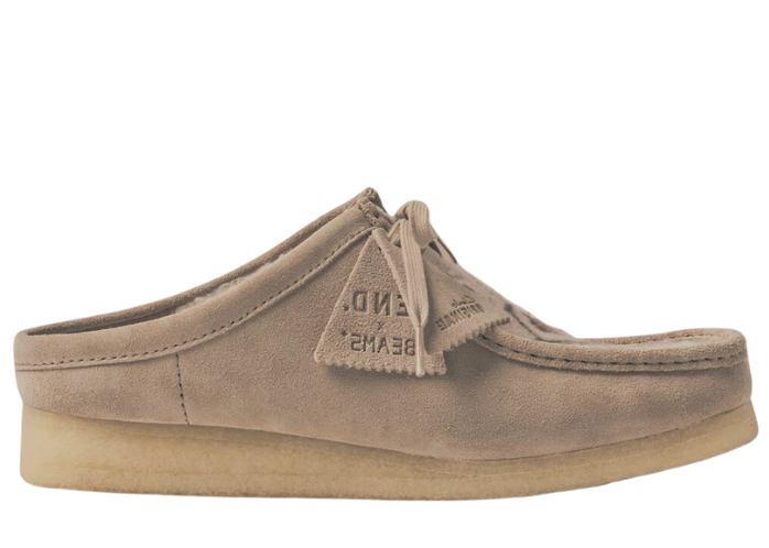 Clarks x END. x Beams Plus Ski Club Wallabee Boots 'Black' 26176620